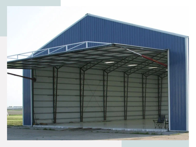 Прямо стенные ангары в Ростове-на-Дону