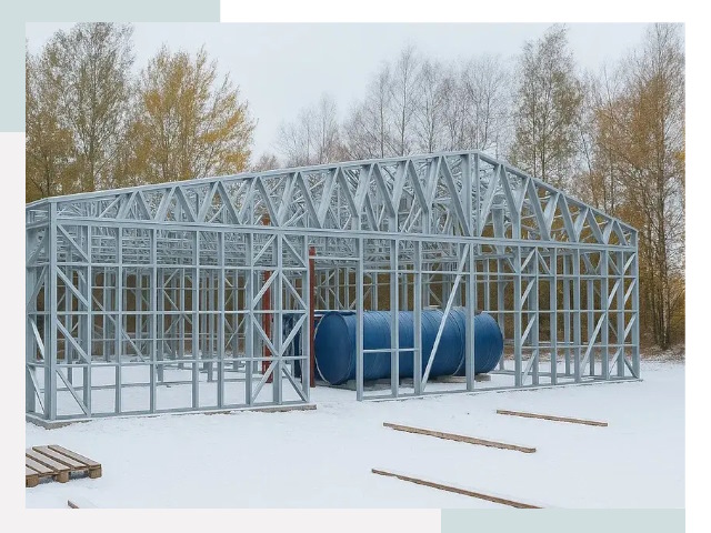 Металлические ангары в Ростове-на-Дону