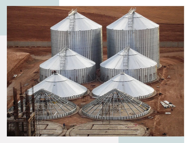 Строительство зерновых силосов в Ростове-на-Дону