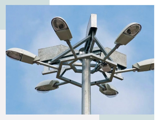 Монтаж осветительных мачт в Ростове-на-Дону