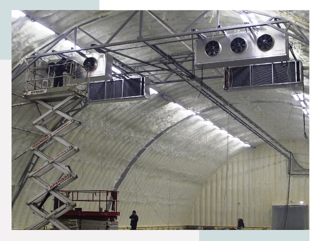 Оснащение ангаров в Ростове-на-Дону