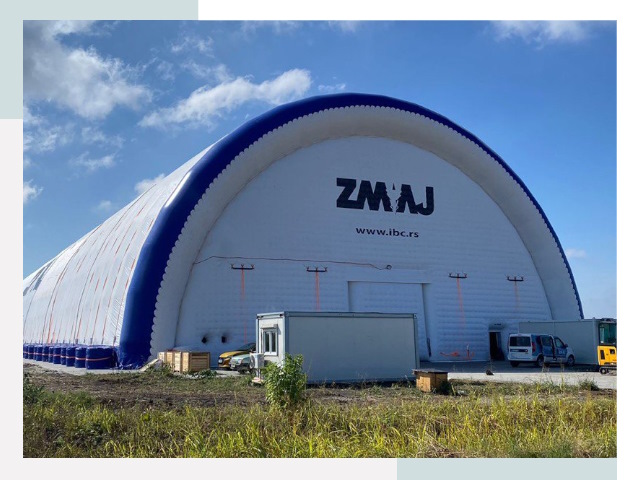 Брендирование ангаров в Ростове-на-Дону