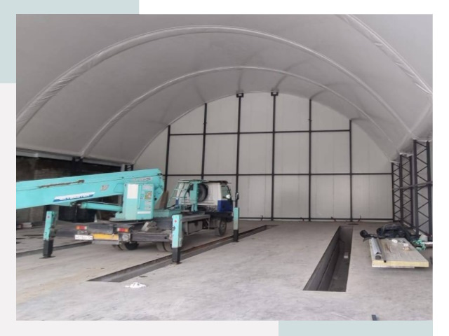 Внутреннее оснащение ангаров в Ростове-на-Дону