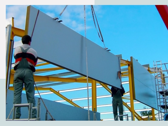 Монтаж сэндвич-панелей в Ростове-на-Дону от 626 руб.