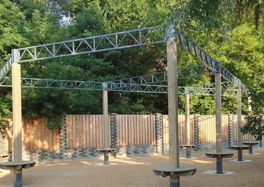 Терраса из металлоконструкций под ключ, проектирование, изготовление и монтаж от СтальСтрой-Рст